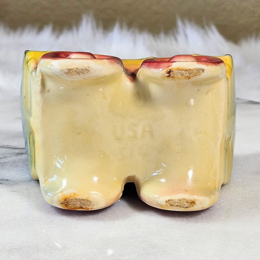 Shawnee Pottery Chuck Wagon covered wagon western style vintage planter - Picture 5 of 10